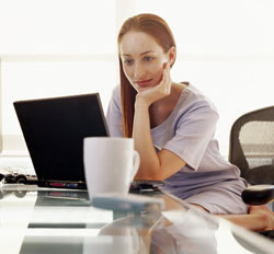 Be in the office