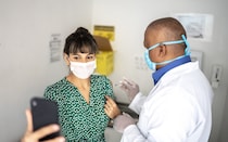 Image of ‘Intimidating’ patients filming NHS workers
