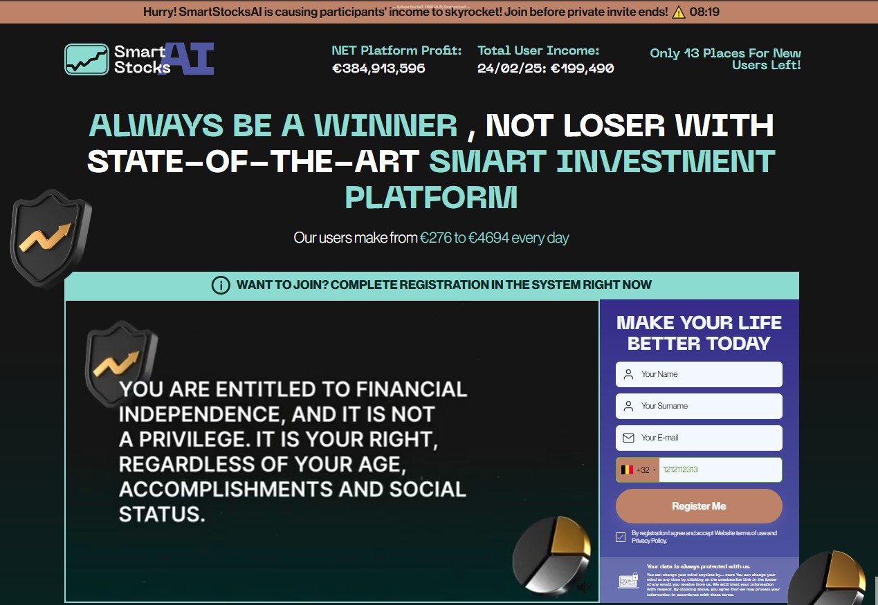 SmartStocksAI platform