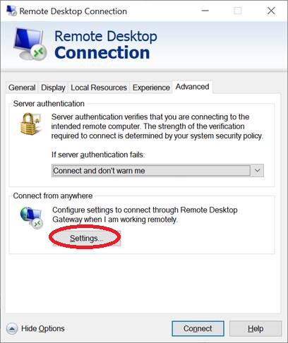rdp security package error rdp security package error